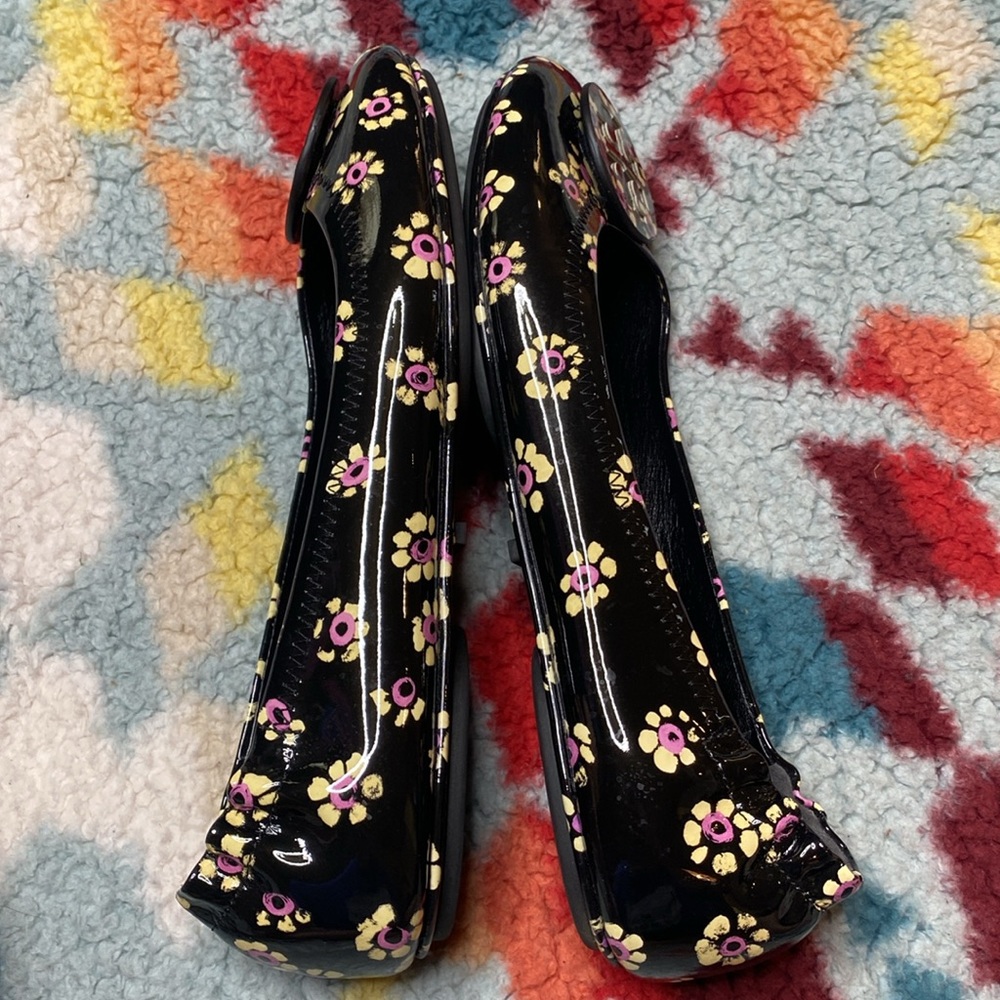 Tory Burch Minnie floral ballet flats - Picture 6 of 9
